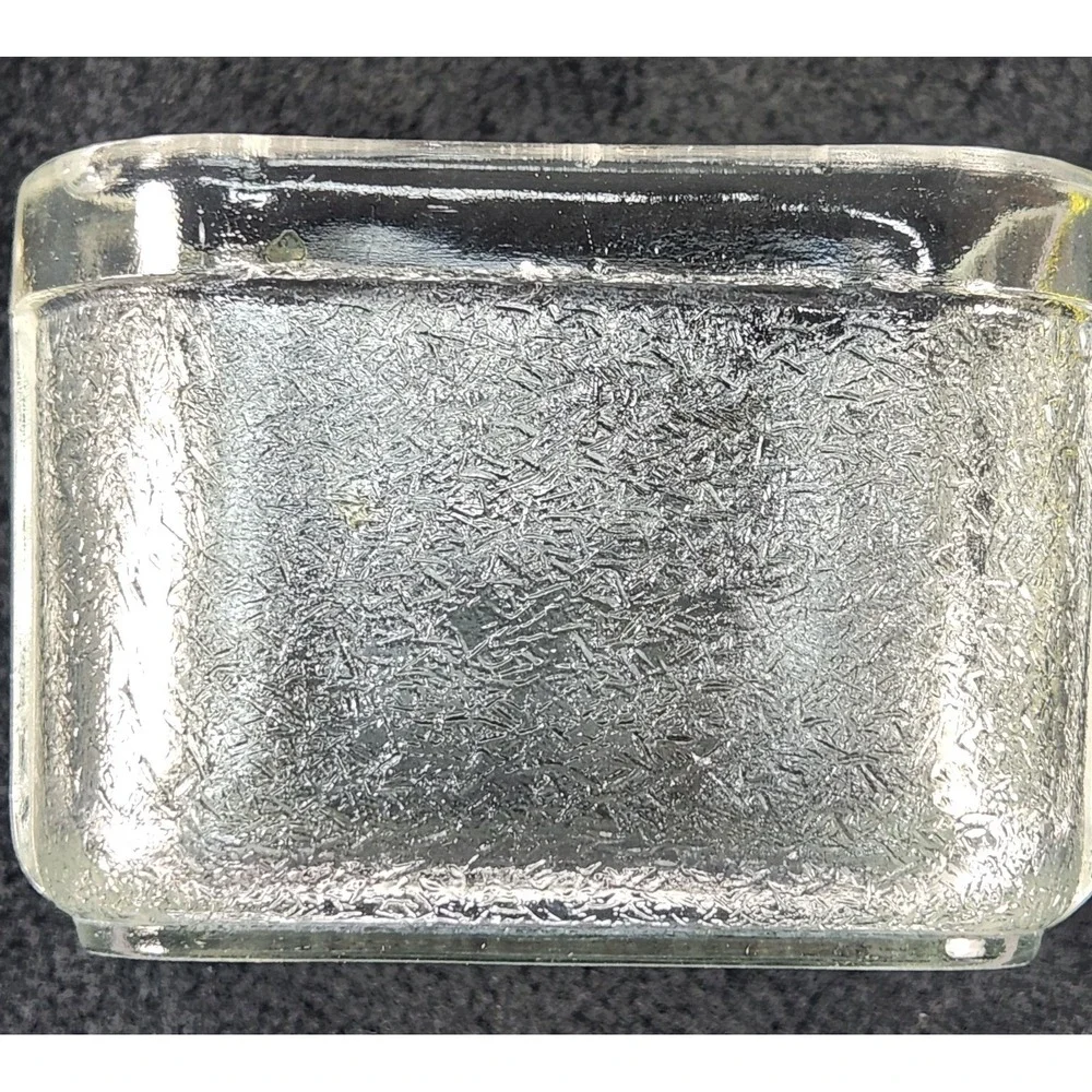 Vintage Federal Glass Refrigerator Dish Lid 4